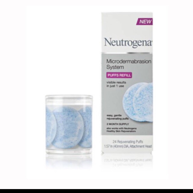 Neutrogena Microdermabrasion System puffs refills