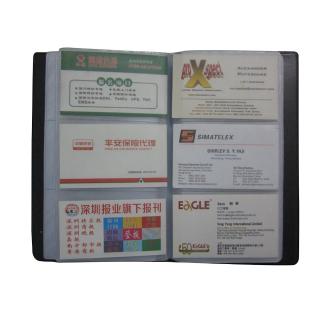 หนัง 300 การ์ดชื่อธุรกิจ ID ผู้ถือบัตรเครดิตกรณีหนังสือ Keep…