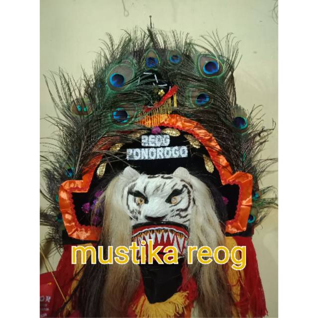 Reog mini 40cm / reog mini / reog ponorogo / นกยูง sudden / sudden reog