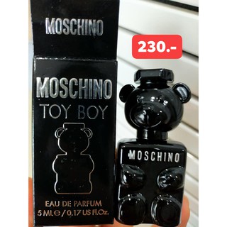 5 mL. Moschino Toy Boy EDP น้ำหอมใหม่สำหรับคุณผู้ชาย ซ่อนความลึกลับพร้อมความสดใส จุดประกายความแตกต่าง ความมีชีวิตชีวา