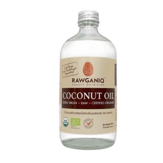 Organic extra virgin coconut oil cold press 450ml น้ำมันมะพร้าวบริสุทธิ์ สกัดเย็น