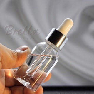 [GB-0012]ขวดแก้วใส 20ml ขวดใส หัวบีบหัวหยดสีทอง ขวดเซรั่ม ขวดแบ่ง dropper ขวดหยด ขวดแก้ว หัวดรอปเปอร์ ขวดทดลอง ขวดเซรั่ม