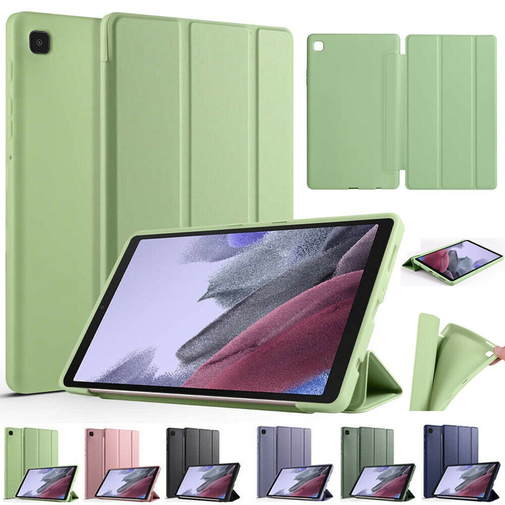 เคสซิลิโคนหนัง ฝาพับ สําหรับ Samsung Galaxy Tab A8 10.5 นิ้ว 2021 2022 SM-X200 SM-X205