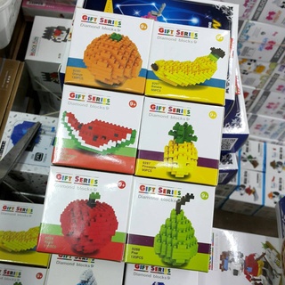 LOZ Nano Lego Mini Miniature Block Toy Fruit Set of 6 นาโนเลโก้ มินิ ผลไม้ ชุด 6 แบบ