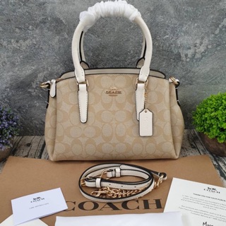 COACH MINI SAGE CARRYALL IN SIGNATURE CANVAS (COACH F29434)