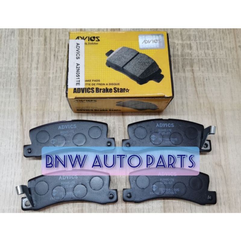 Advics แผ่นดิสก์เบรค REAR สําหรับ TOYOTA CAMRY SXV10 SXV20 ST171 HARRIER SXU10 MCU15 ACU10ของแท้ Bre