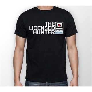 ขายดี!ขายดี เสื้อยืด พิมพ์ลายอนิเมะ The Licensed Hunter HXH Hunter X Hunter HIbjia37MAmjgj25S-5XL