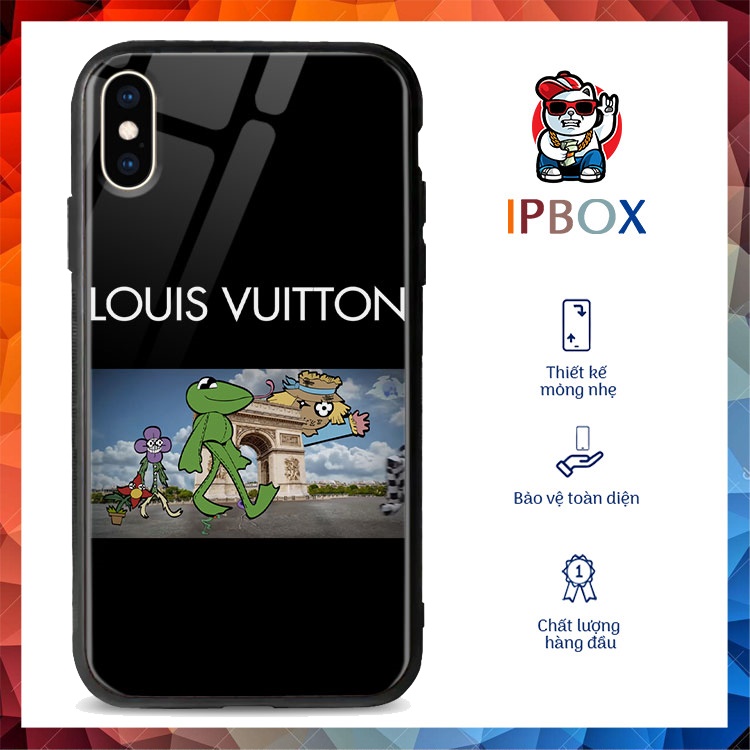 LV IPBOX พิมพ์ iPhone Xr Case สําหรับ iPhone 12/12Mini/12Pro/12Promax
