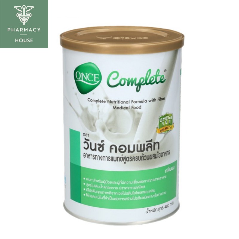 ***หมดอายุ 12/02/2026*** Once Complete 400 g. วันซ์ คอมพลีท