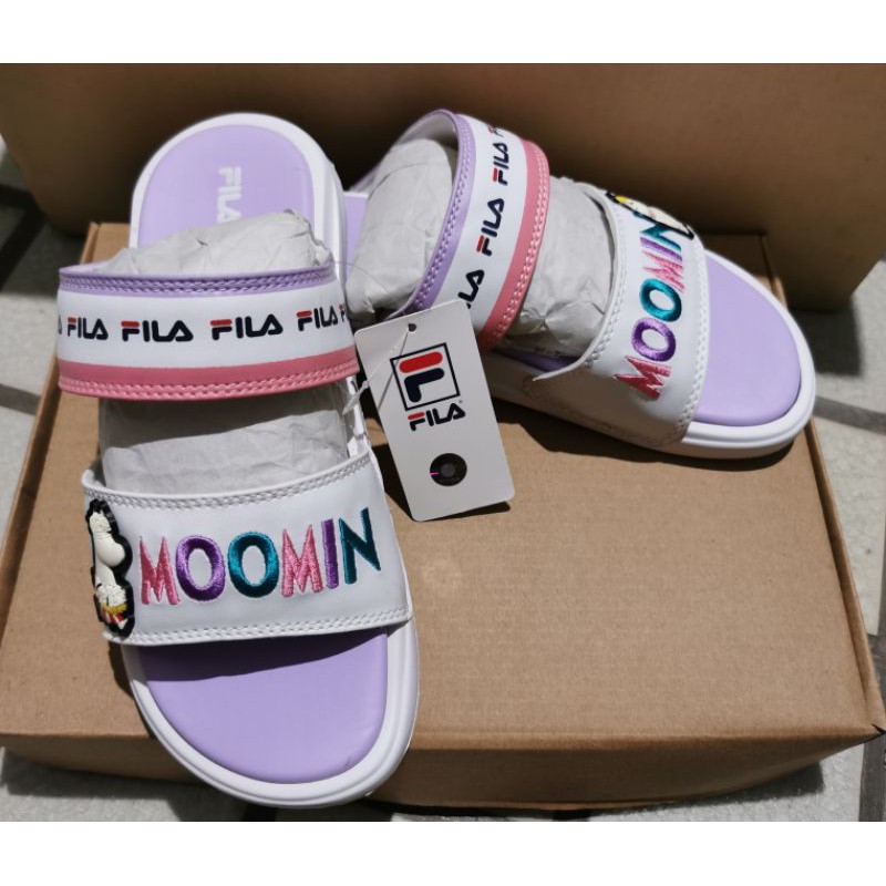 FILA Moomin​ รองเท้าแตะผู้หญิง​ ใหม่❗แท้​ 100%