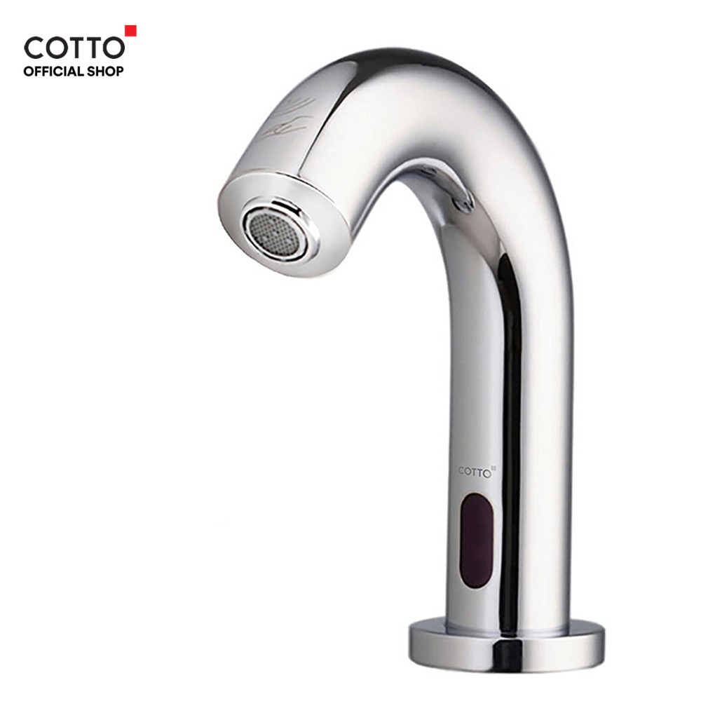 COTTO ก๊อกน้ำแบบเซ็นเซอร์ รุ่น CT4916DC ใช้ถ่าน AA 4 ก้อน