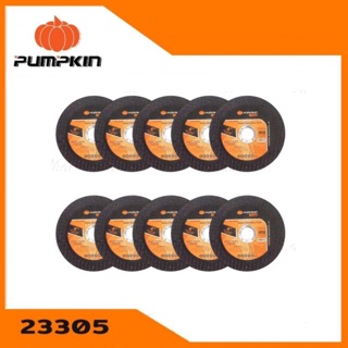 PUMPKIN ใบตัดเหล็กสแตนเลส/เหล็กรุ่นบาง 4 นิ้ว ( 10ใบ)