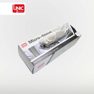 Unic Micro Tissu   ทิชชู ไมโครไฟเบอร์ เช็ดคราบ เก็บฝุ่นได้ดี สามารถซักและนำกลับมาใช้ใหม่ได้