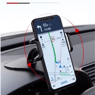 ที่ยึดมือถือในรถ Universal Car Phone Holder Clip Dashboard Magnetic Mount Clamp Stand for GPS