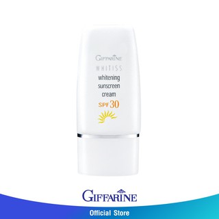 ครีมกันแดด กิฟฟารีน ไวทิสส์ ไวท์เทนนิ่ง Whitiss Whitening Sunscreen Cream Giffarine