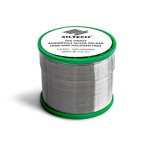 ตะกั่วเงิน Siltech Silver Solder Lead Halogen Free ของแท้ แบ่งขายราคาต่อ 1เมตร / ร้าน All Cable