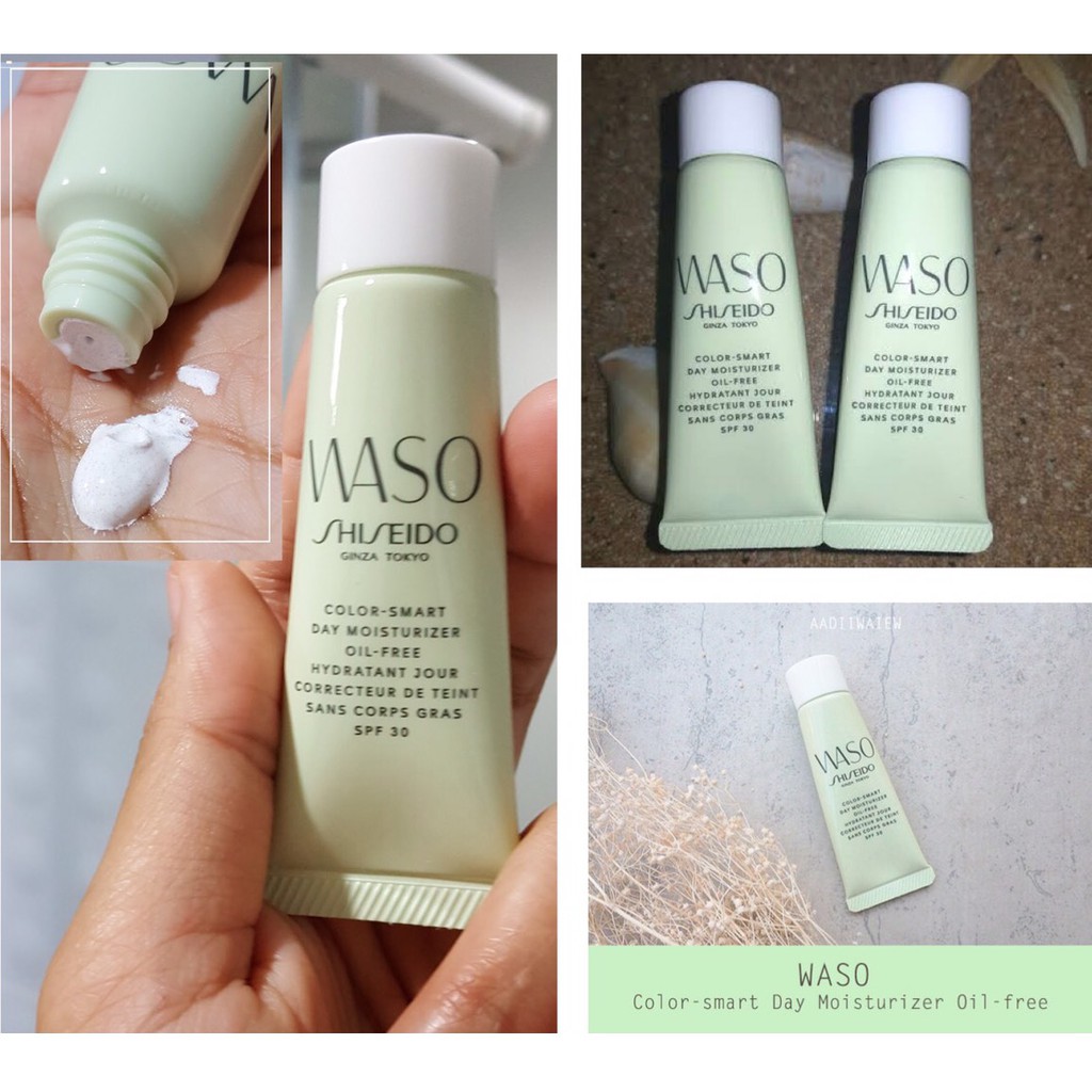 SHISEIDO WASO Color-Smart Day Moisturizer Oil-Free SPF30 18ml. | Shopee ...