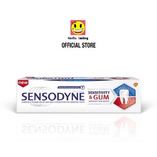 ลดปัญหาเสียวฟัน SENSODYNE SENSITIVITY &amp; GUM 100G  ลดปัญหาเสียวฟัน เซ็นโซดายน์ เซ็นซิทิวิตี้ &amp; กัม 100g