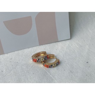 valerie.galleria ต่างหูแฟชั่น colorful ring earrings