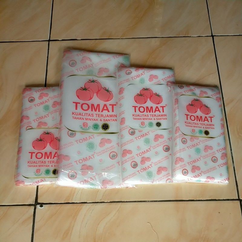 พลาสติกมะเขือเทศ PE ขนาด 20x35 - 15x30 - 12x25 - 10x20 พลาสติก PE