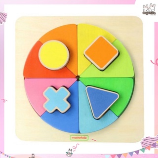 Shape and Color Matching Board กระดานจับคู่สีและรูปทรง แบรนด์ Masterkidz