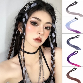 แฮร์พีช ช่อไฮไลท์ หลากสี สำหรับแต่งกายแฟนซี คอสเพลย์ กีฬาสี …