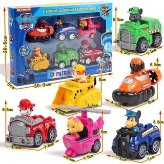 PAW Patrol Pull-back toys6ตัว