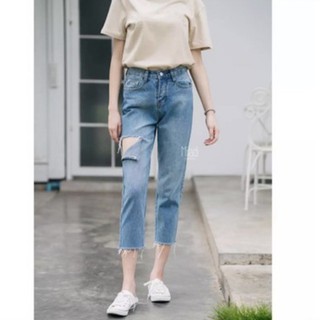 Miladi Jeans trousers MJ 126 กางเกงยีนส์ทรงบอย (All size)