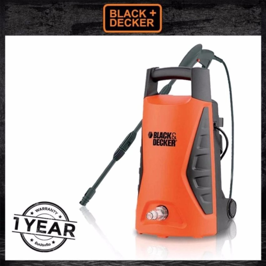 Black & Decker เครื่องฉีดน้ำ PW1470 110BAR 1400W