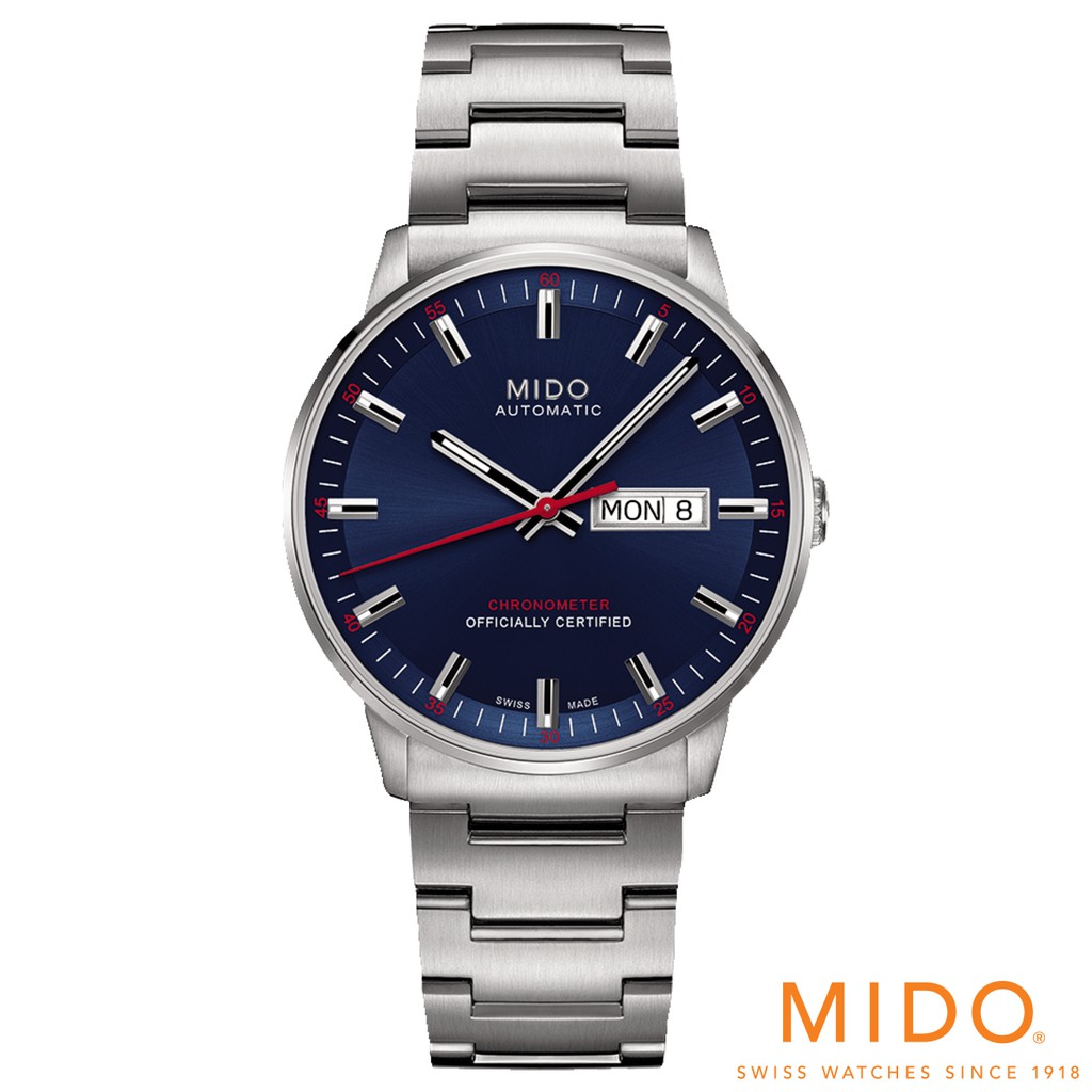 Mido รุ่น COMMANDER CHRONOMETER นาฬิกาสำหรับผู้ชาย รหัสรุ่น M021.431.11.041.00