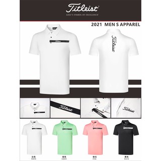 เสื้อกอล์ฟผู้ชาย Men Golf Shirt TT New Collections 2021 (YFT007)