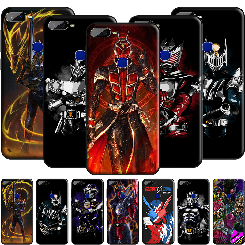 เคสซิลิโคนสําหรับ VIVO V9/Y85/Y89/Y30/Y50/V15/Y19/Y69 ปกอ่อน TPU ปลอก 46NOV Kamen Rider Dragon Knigh