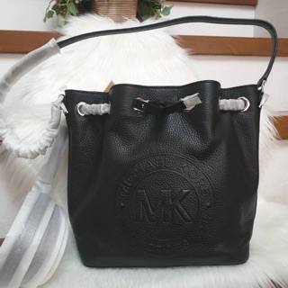 Michael Kors fulton sport  ขนมจีบ mk หนังนิ่มสีดำ