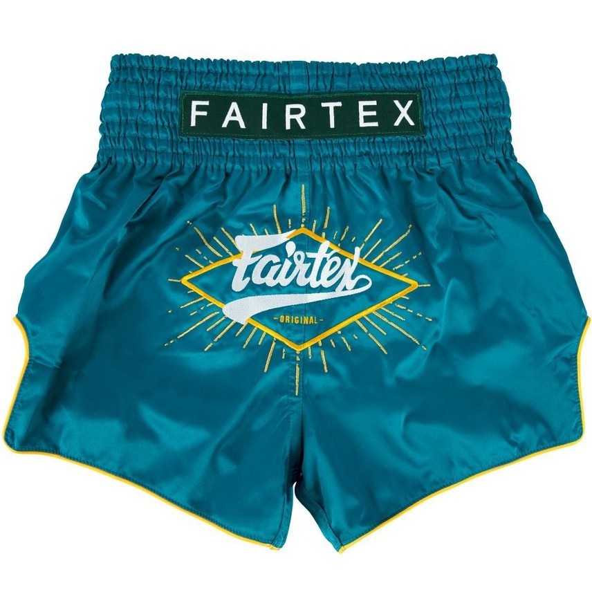 Fairtex กางเกงมวย กางเกงมวยไทย รุ่นพิเศษ BS1907 Muay Thai Shorts - Green