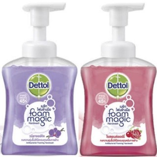 เดทตอล โฟมล้างมือ แอนตี้แบคทีเรีย Dettol foam magic 250ml.