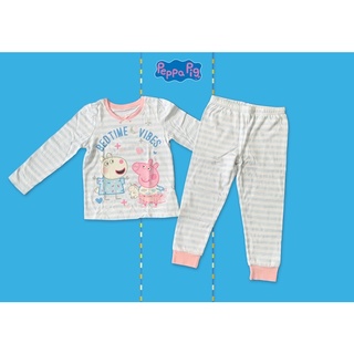 ✅ [2-6Y] Peppa Pig Pyjamas Set ชุดนอน เปปป้า พิก