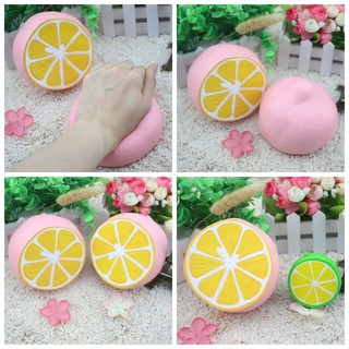 Cute lemon props soft slow rebound release toy baby Early Learning