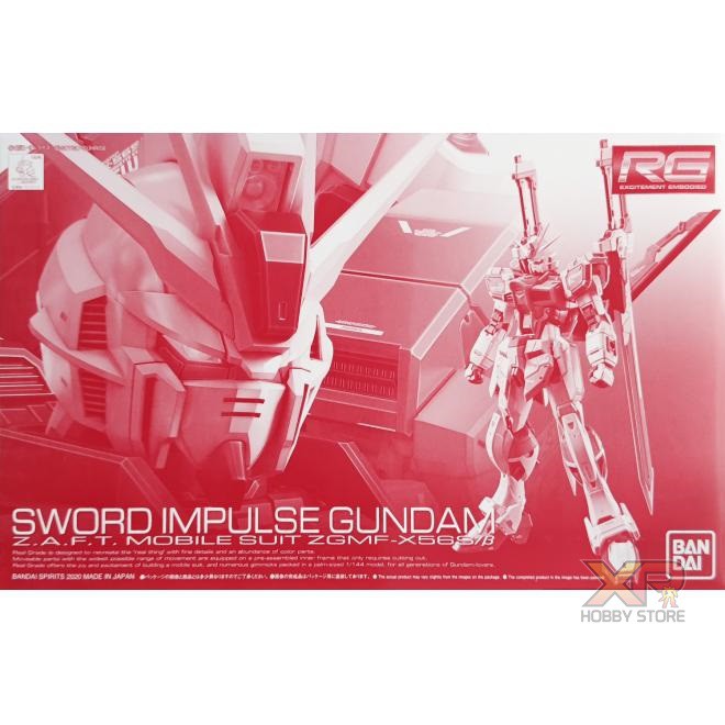 RG 1/144 : Sword Impulse Gundam [P-Bandai]