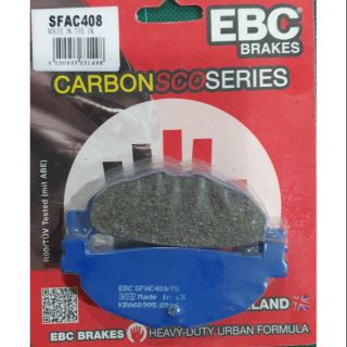 ผ้าเบรค EBC Brakes รุ่น Carbon / ผ้าหลัง Tmax500