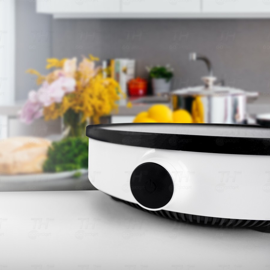 เตาไฟฟ้า Xiaomi 4L Induction Cooker เตาแม่เหล็กไฟฟ้าอัจฉริยะ กระทะไฟฟ้า ...