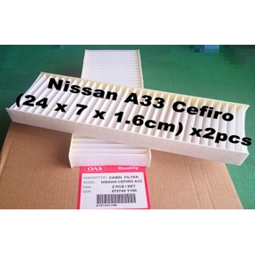 กรองแอร์ NISSAN CEFIRO A33
