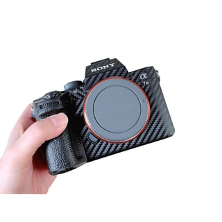 ฟิล์มสติกเกอร์คาร์บอนไฟเบอร์ ป้องกันรอยขีดข่วน สําหรับกล้อง Sony A7III A7M3 A7R3