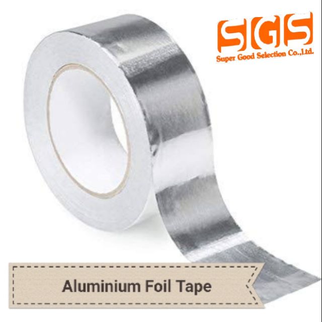 Aluminium Foil Tape เทปอลูมิเนียมฟอยล์ (รุ่นหนา พิเศษ 0.135 mm.)
