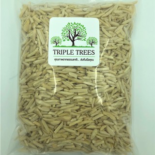 อัลมอนด์แท่งลอกผิว KETO Almond Slivered Blanched เกรด A By Triple Trees