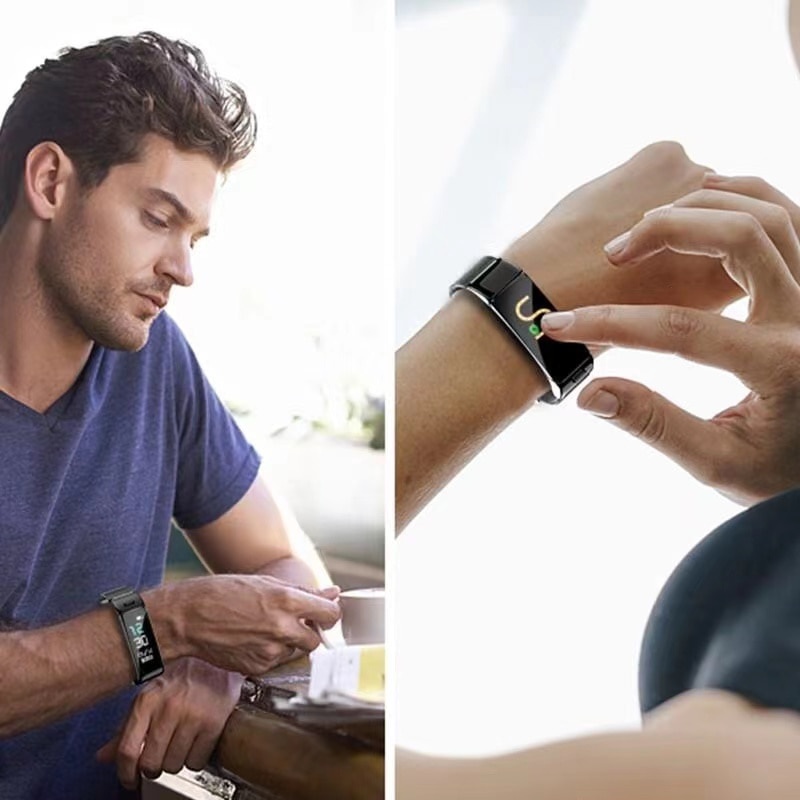 ☌NEW For Huawei Talkband B6 band B6 Bluetooth smart Bracelet Wearable Sports Wristbands Touch