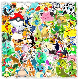 100Pcs/Set ❉ Pokemon Go - Series B Anime Pocket Monster สติ๊กเกอร์ ❉ Waterproof DIY Fashion Doodle Decals สติ๊กเกอร์