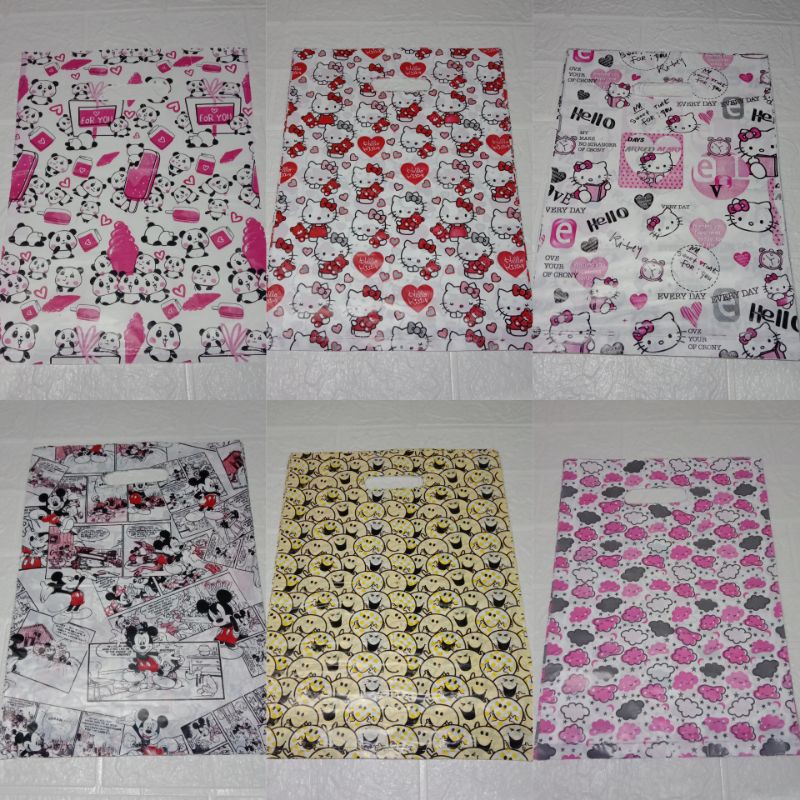 Olshop Plastic 25x35 (1 ข้าง/25s Motif)