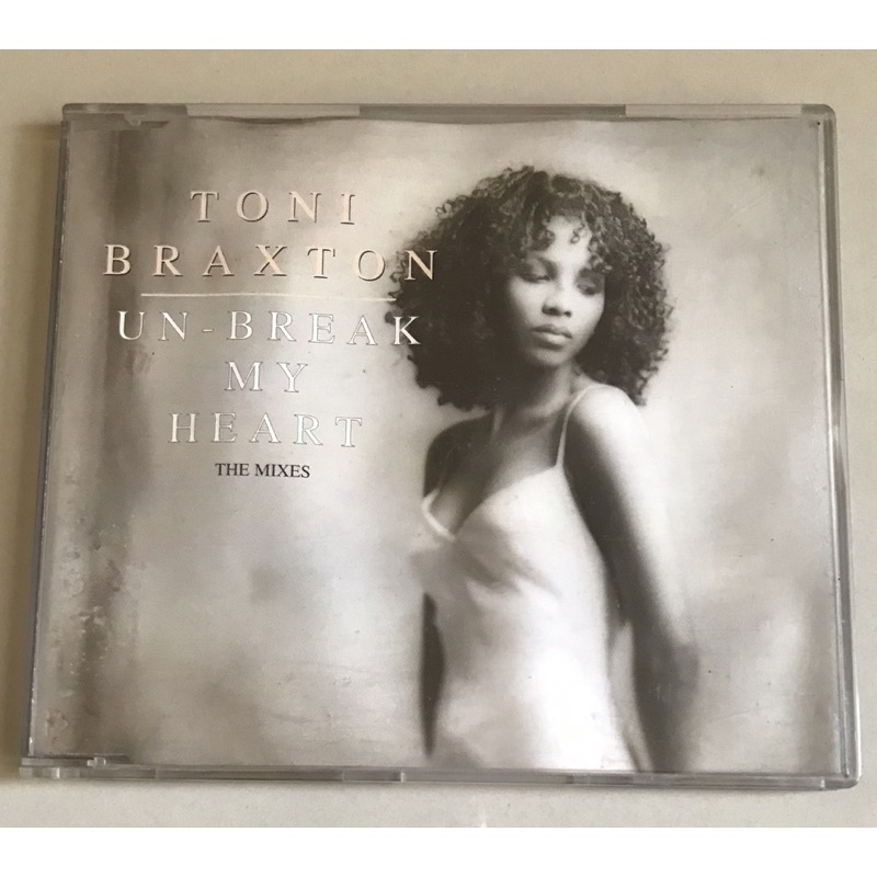ซีดีซิงเกิ้ล ลิขสิทธิ์ มือ 2 สภาพดี...350 บาท “Toni Braxton” ซิงเกิ้ล "Un-Break My Heart”(The Mixes)