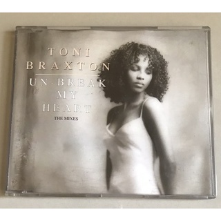 ซีดีซิงเกิ้ล ลิขสิทธิ์ มือ 2 สภาพดี...350 บาท “Toni Braxton” ซิงเกิ้ล "Un-Break My Heart”(The Mixes)แผ่นหายากMade in EC.