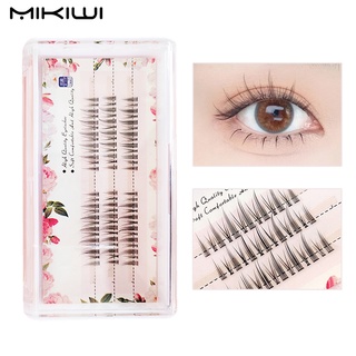 Mikiwi New Segmented False Eyelashes Individual Cluster DIY Lashes Playful Irregular Tactful Eyelashes 0.07C